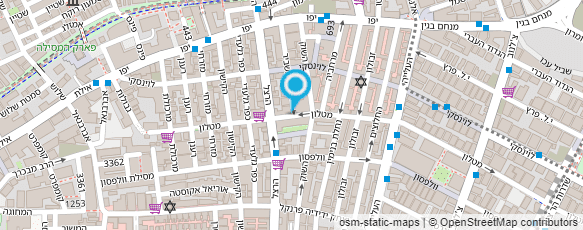 מפת הגעה אל גזרניית קארין - שירותי תפירה וגזירה