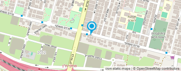 מפת הגעה אל אהרון ניהול בחדשנות ויזמות