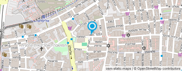 מפת הגעה אל חן צימבליסטה-מנצח