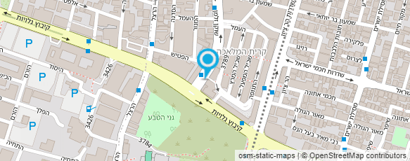 מפת הגעה אל אנבינדר Anbinder