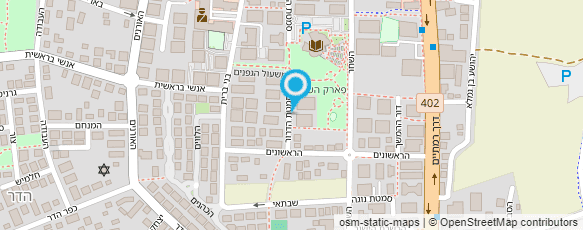 מפת הגעה אל לירון רינות-נגן טרומבון