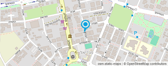 מפת הגעה אל אורית גורן-פגי עיצוב פנים