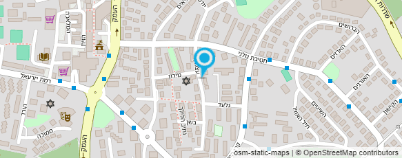 מפת הגעה אל ד"ר רדצ'נקו דוד - רופא שיניים