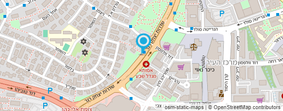 מפת הגעה אל מכללת מלט"ש