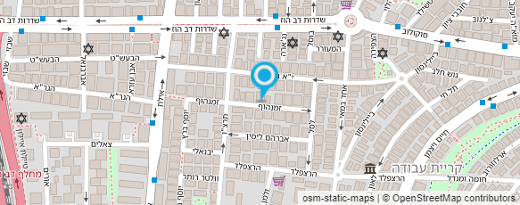 מפת הגעה אל גבריאל גדליהו - מורה למתמטיקה