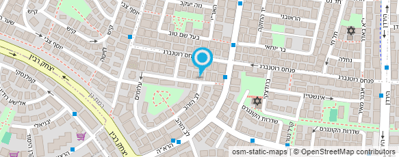 מפת הגעה אל ורד אשבורן נוטי-פסיכותרפיה לילדים ומבוגרים