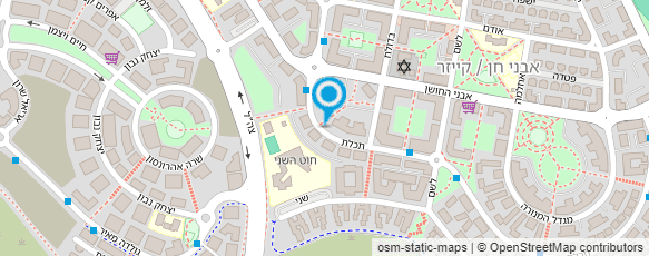 מפת הגעה אל מיה חזן - אדריכלות ועיצוב פנים