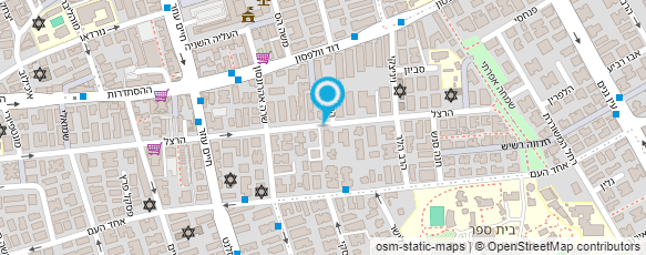 מפת הגעה אל אינג' אריה בוימל - הנדסת מבנים