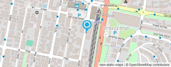 מפת הגעה אל בית מאפה ניר