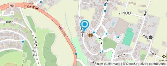 מפת הגעה אל סוויטות הפרח