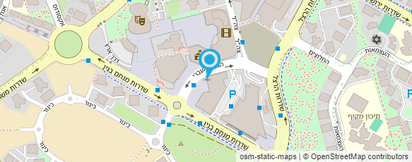 מפת הגעה אל ד"ר פפיאשוילי רוזנה