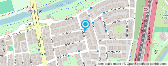 מפת הגעה אל דניאל גולדשטיין - פדיקור רפואי