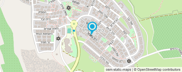 מפת הגעה אל מיכל גוטמן