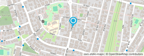 מפת הגעה אל א.פ. סטודיו