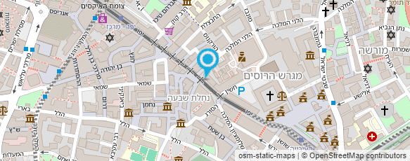 מפת הגעה אל בית אורי צבי גרינברג