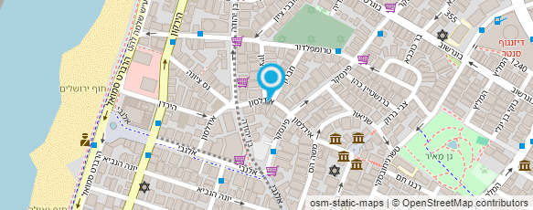 מפת הגעה אל אידלסון חדרים להשכרה