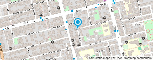 מפת הגעה אל פריימן - מורה מקצועית לפסנתר