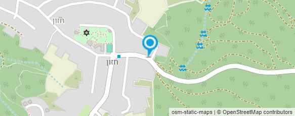 מפת הגעה אל בקתות בטבע הבריאה