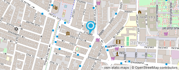 מפת הגעה אל קידר מרקט