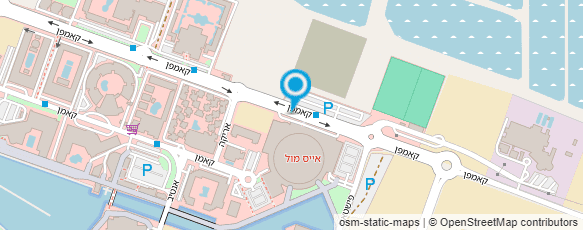 מפת הגעה אל פארק הקרח Ice Mall