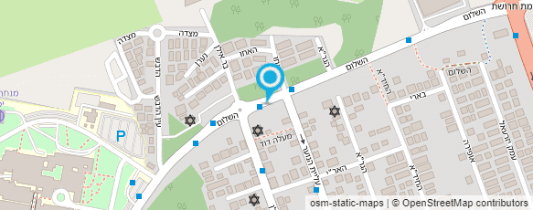 מפת הגעה אל משתלת עץ הדולב