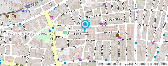 מפת הגעה אל סטודיו יוביקו מפת הגעה אל סטודיו יוביקו