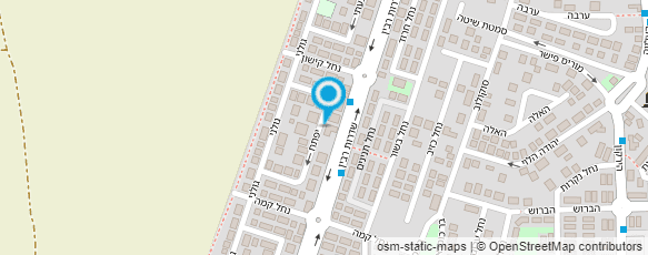 מפת הגעה אל הצהרון של שושי