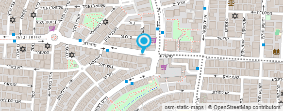 מפת הגעה אל סטודיו HappyFit