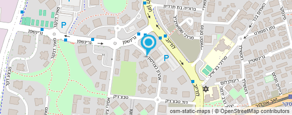 מפת הגעה אל אתי חזן - תסרוקות לכלות