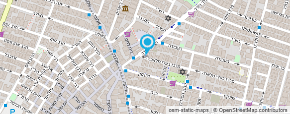 מפת הגעה אל גלריית אופנה Not For Saie מפת הגעה אל גלריית אופנה Not For Saie