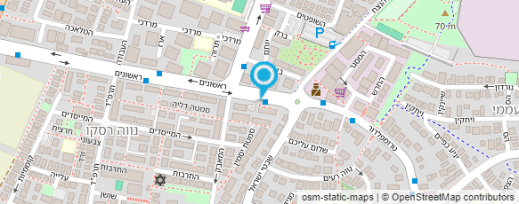 מפת הגעה אל סקופ מילניום