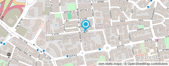 מפת הגעה אל ליאור זוסייב