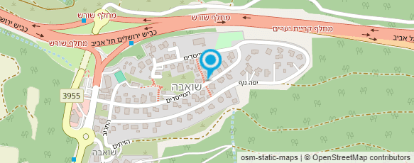 מפת הגעה אל עדי מעוז-ריפוי בעיסוק