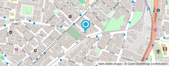 מפת הגעה אל מרפאת סוכרת - שרותי בריאות כללית