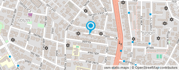 מפת הגעה אל הפעוטון של נחמה