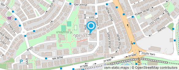 מפת הגעה אל רותי גוטמן