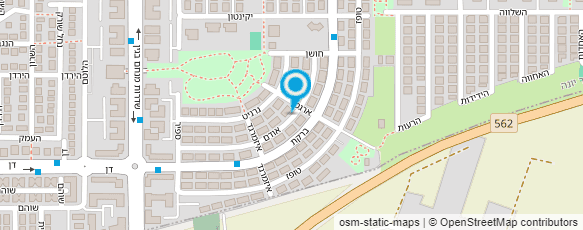 מפת הגעה אל אתי אוז'לבו תכנון ועיצוב פנים