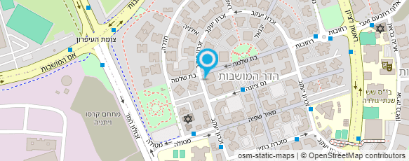 מפת הגעה אל ד.י הנדסת בריכות