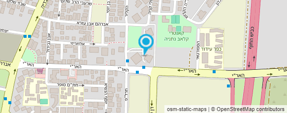 מפת הגעה אל נועה NOA טיפוח ויופי