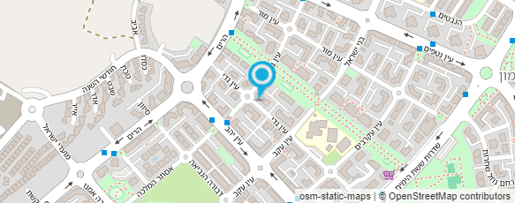 מפת הגעה אל אריאל שרותי גינון ופיתוח