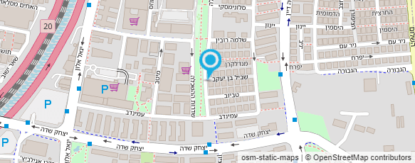 מפת הגעה אל המרכז הבינלאומי לטיפול בשיטת אביבה