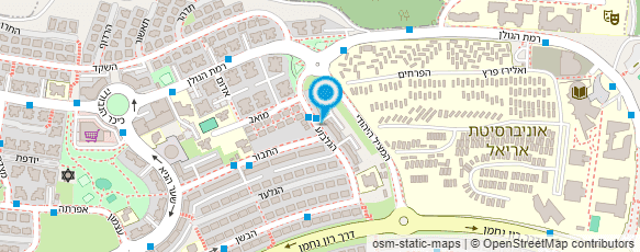 מפת הגעה אל אלון טכנאי מוצרי חשמל ביתיים