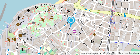 מפת הגעה אל גלריה ירדני מפת הגעה אל גלריה ירדני