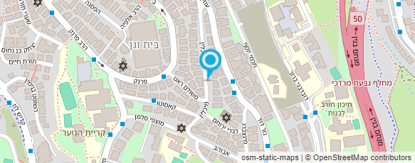 מפת הגעה אל יעל פרקר