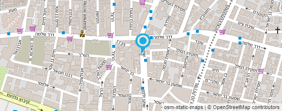 מפת הגעה אל יוסיושרון - מוצרים ברוח הילדות