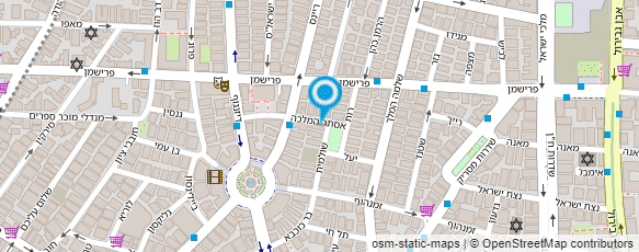 מפת הגעה אל סטודיו "פיסת היסטוריה"