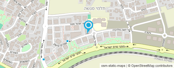 מפת הגעה אל מאפיית מן הארץ