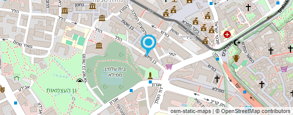 מפת הגעה אל עו"ד אבניאל רונן - ביטוח לאומי מפת הגעה אל עו"ד אבניאל רונן - ביטוח לאומי