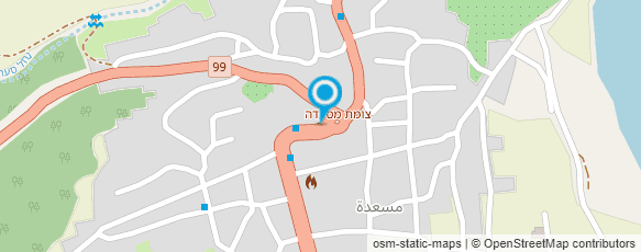 מפת הגעה אל מאפיה וקונדטוריה סמיח איברהים