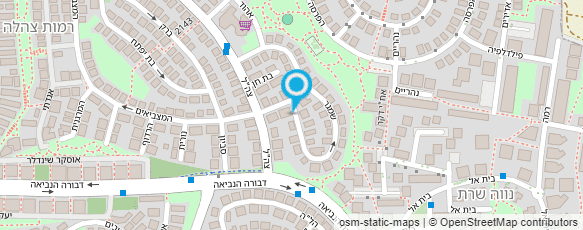 מפת הגעה אל גן פזית